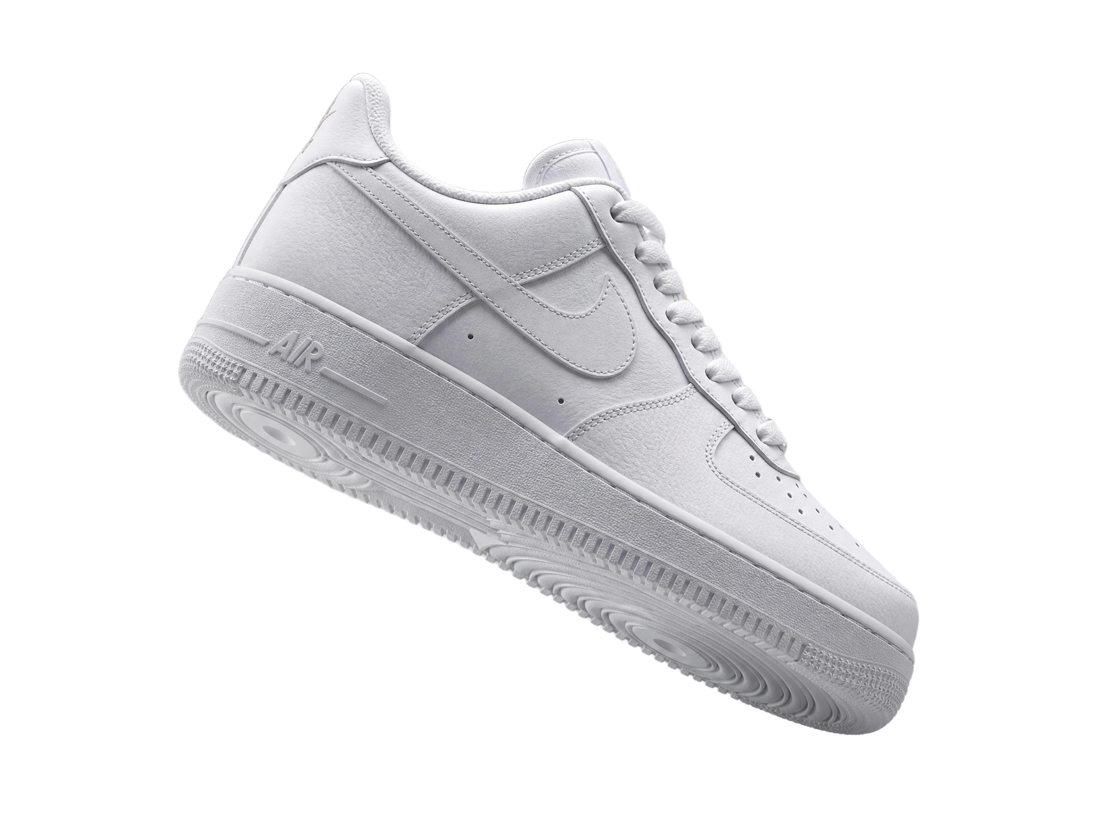 Nike Air Force 1 sneaker, stúdió-fényben